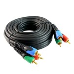 Przyłącze 3 wtyki RCA na 3 wtyki RCA (RGB) P-K 5m