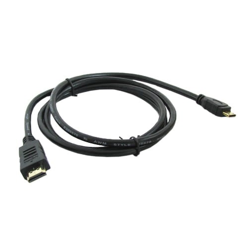 Przyłącze wtyk HDMI na wtyk mini HDMI 1.8m, złote