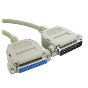 Przyłącze wtyk DB 25 (LPT) na gniazdo DB 25 (LPT) 1.8m