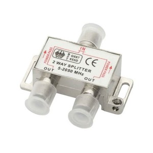 Spliter antenowy jedno wejście dwa wyjścia 5-2050MHz