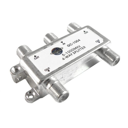 Antenowy spliter 4way TV złącze F