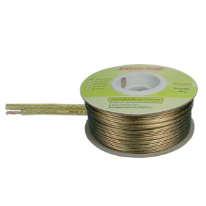 Kabel głośnikowy przeźroczysty Prolink OFC HQ (grubość żył 2 x 2,5 mm2)