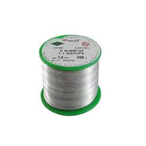 Spoiwo S-Sn99Cu1-1.1.3 średnica 1.00mm 250g