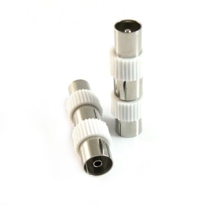 Przejście antenowy wtyk/gniazdo antenowe (plastikowe)