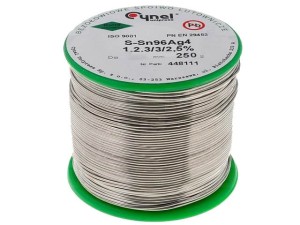 Spoiwo S-Sn96Ag4-1.1.3 średnica 1.00mm 250g
