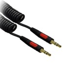 Przyłącze wtyk jack 3.5 stereo x wtyk jack 3.5 stereo długość 1,8m spiralny Prolink Classic