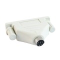 Adapter wtyk D-SUB 25 LPT na wtyk miniDIN6 PS/2