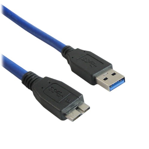 Przyłącze USB 3.0 wtyk A na wtyk microUSB HQ (1m)