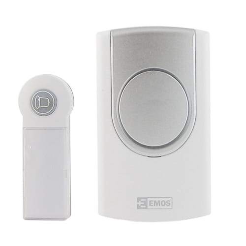 Dzwonek bezprzewodowy, 36 melodii, zasięg 100 m, zasilanie bateryjne