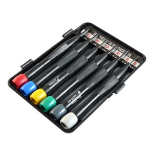 Zestaw wkrętaków precyzyjnych - 6 sztuk