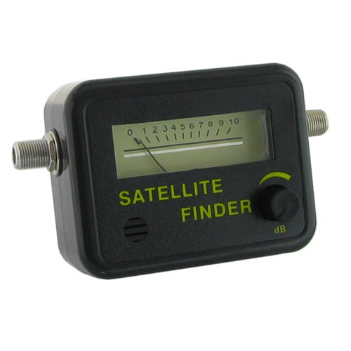 Miernik pozoimu sygnału anteny SAT wskazówkowy z głośniczkiem (SatFinder)