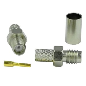 Gniazdo SMA RP na kabel H155 zaciskane