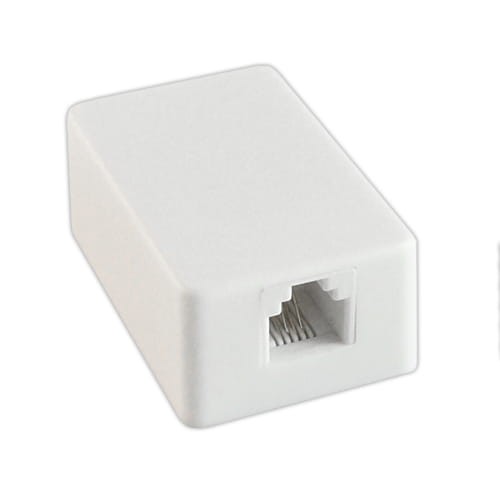 Puszka telefoniczna mini PN-4 1 gniazdo 6p4c
