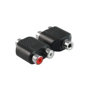 Rozgałęźnik gniazdo Jack 3.5mm stereo na dwa gniazda RCA (cinch)