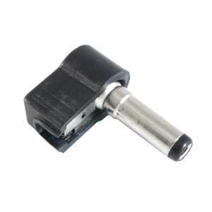 Wtyk zasilający DC 2.1mm/5.5mm długość 9.5mm, kątowy