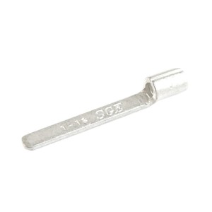 Konektor płaski cynowany średnica 2.3mm długość 23.2mm przekrój przewodu 0.25 - 1.65 mm2