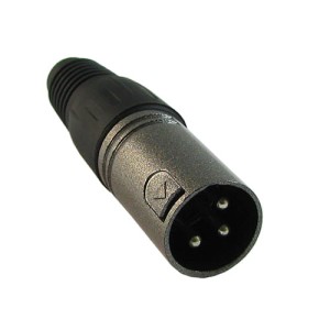 Wtyk mikrofonowy XLR 3pin na kabel