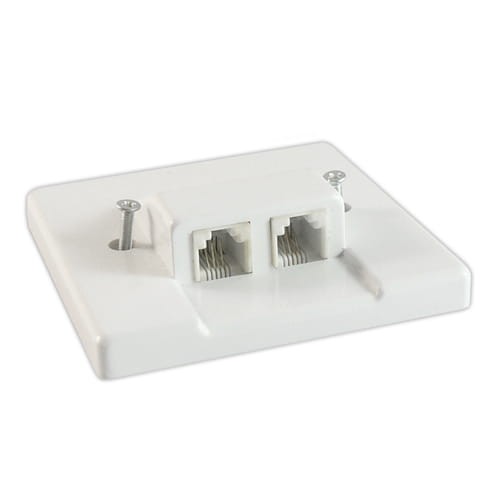 Gniazdo telefoniczne podtynkowe GTP-2 2 gniazda modularne