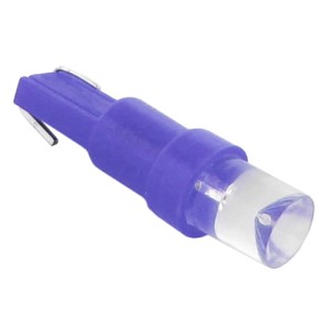 Żarówka samochodowa T5-WG 12V niebieska (W1W)