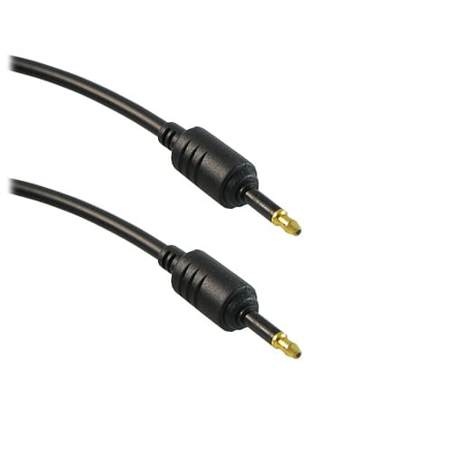 Kabel optyczny 3.5mm 5m, złote