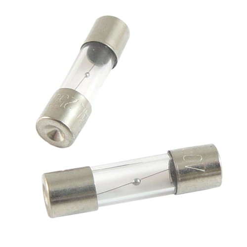 Bezpiecznik szklany zwłoczny 20mm 2A