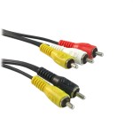 Przyłącze 3 wtyki RCA na 2 wtyki RCA 1.5m