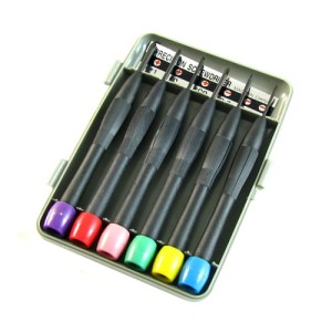 Zestaw wkrętaków precyzyjnych - 6 sztuk