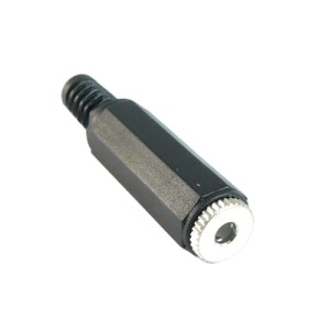 Gniazdo Jack 3.5mm czteropolowe na kabel plastikowe