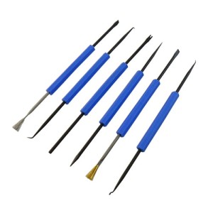 Zestaw narzędzi haki skrobaki szpikulec,miotełki