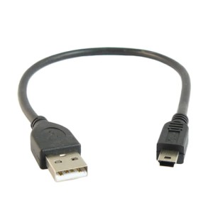Przyłącze USB 2.0 wtyk A na wtyk miniUSB 5 pinowy (do aparatów Canon) 20cm