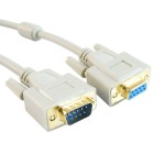 Przyłącze gniazdo DB 9 (RS-232) na wtyk DB 9 (RS-232) 25m HQ