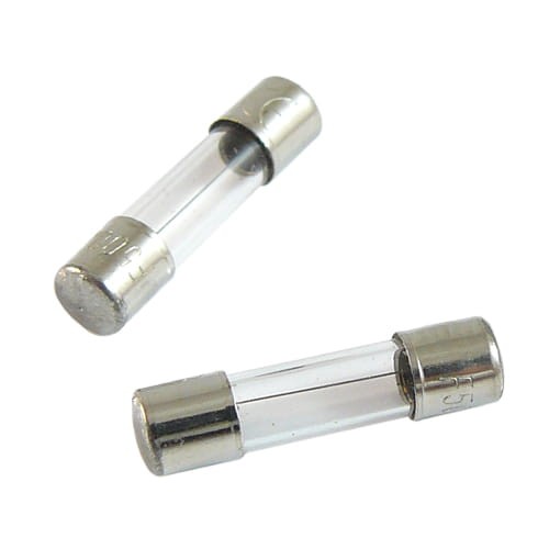 Bezpiecznik szklany 15mm 2.5A