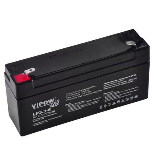 Akumulator żelowy 6V 3.3Ah