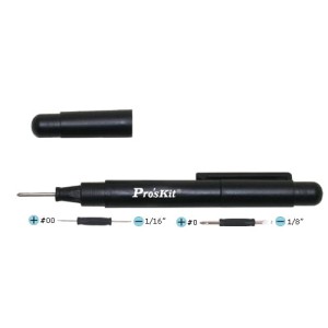 Wkrętak uniwersalny 4 częściowy