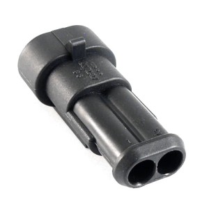 Obudowa konektora M150 (męskiego) dwudrożna MTA