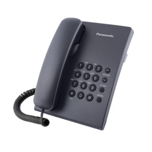 Telefon Panasonic KX-TS500PDB czarny