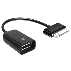 Przejście - Adapter SAMSUNG 30 pin wt - USB-A gn 14cm