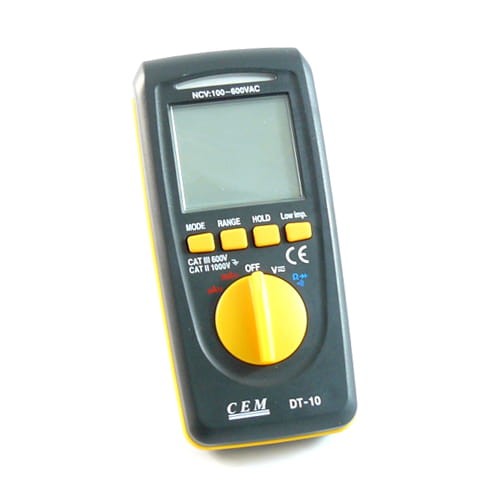 Miernik uniwersalny DT 10 z detektorem