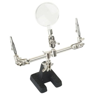 Lupa + Uchwyt montażowy  trzecia ręka  608-391A Proskit