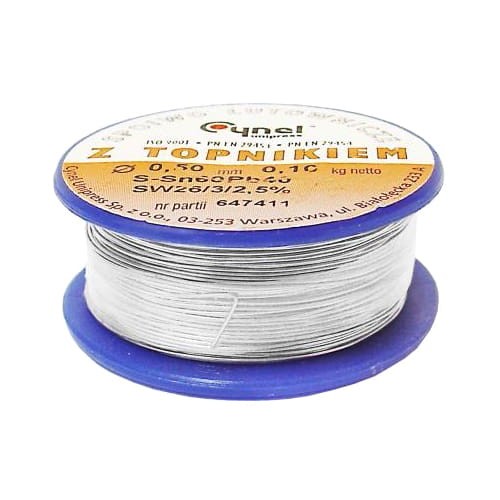 Spoiwo LC60-SW26 średnica 0.50mm 100g