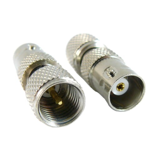 Adapter gniazdo BNC na wtyk UHFmini 