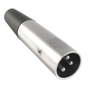 Wtyk mikrofonowy XLR 3pin na kabel