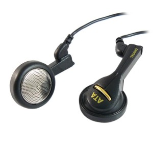 Słuchawki 1003 douszne z adaptorem i zwijarką