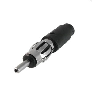 Wtyk Antenowy Samochodowy DIN Metalowy Męski Na Kabel