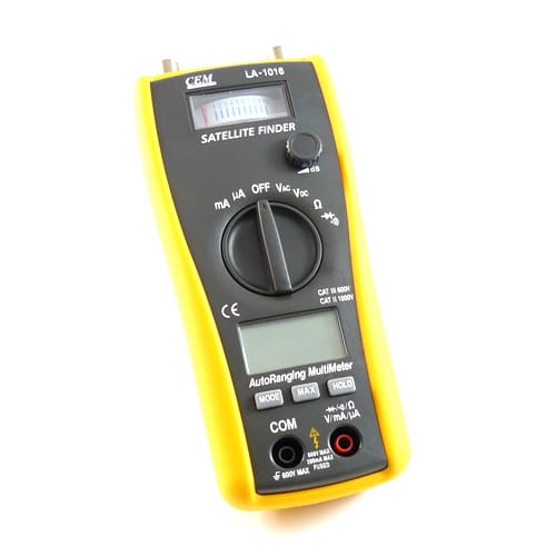 Miernik uniwers LA 1016 z SATfinderem miernikiem poziomu anteny SAT
