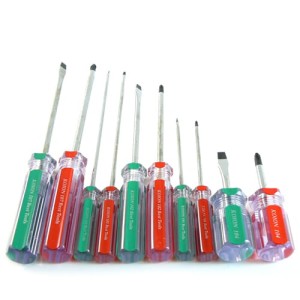 Zestaw wkrętaków uniwersalnych - 10 sztuk