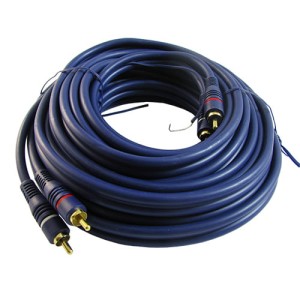 Przyłącze 2 wtyki RCA na 2 wtyki RCA DIGITAL złote7, 5m