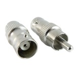 Adapter gniazdo BNC na wtyk RCA (cinch)