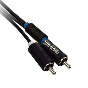 Przyłącze wtyk 3.5mm stereo na 2 wtyki RCA (cinch) Hi - Fi 1.5m PROLINK