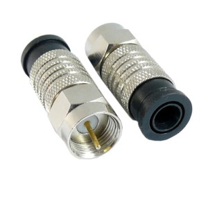Wtyk F na kabel RG6 (kompresyjny)